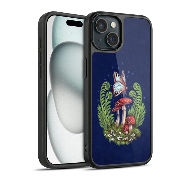 Brigid Ashwood Vintage Romance 2 Evening Toadstools 2 Gel Armour Case For Apple iPhone 15