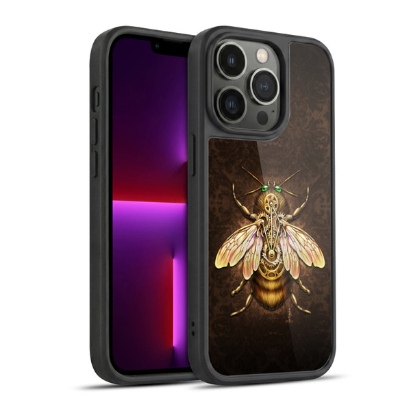 Brigid Ashwood Winged Things Steampunk Bee Gel Armour Case For Apple iPhone 13 Pro