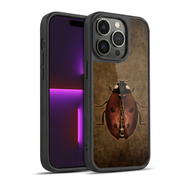 Brigid Ashwood Winged Things Steampunk Ladybug Gel Armour Case For Apple iPhone 14 Pro