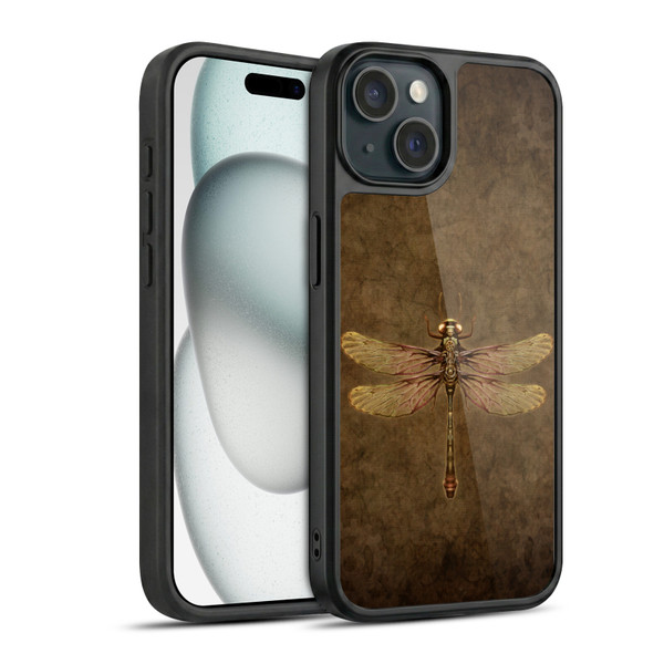 Brigid Ashwood Winged Things Steampunk Dragonfly Gel Armour Case For Apple iPhone 15