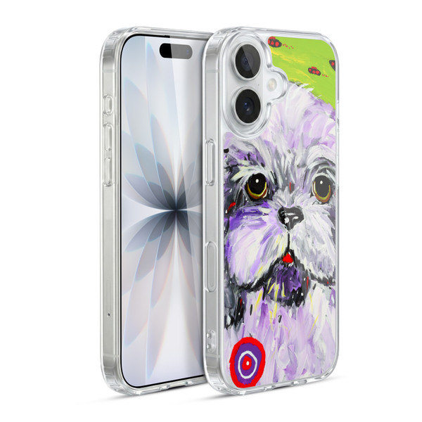 Mad Dog Art Gallery Dogs Boo Soft Gel Case for Apple iPhone 17