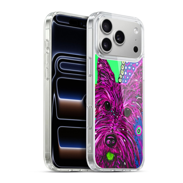 Mad Dog Art Gallery Dogs Scottie Soft Gel Case for Apple iPhone 17 Pro Max