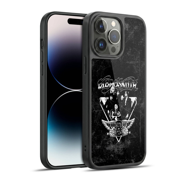 Aerosmith Black And White World Tour Gel Armour Case For Apple iPhone 14 Pro Max