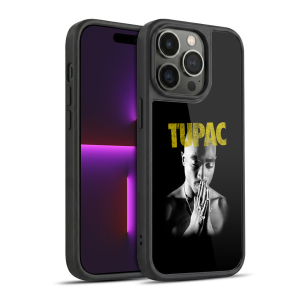 Tupac Shakur Key Art Golden Gel Armour Case For Apple iPhone 14 Pro