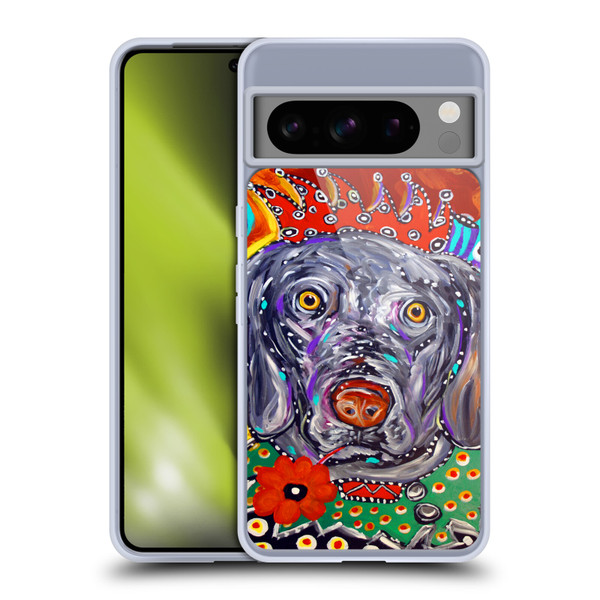 Mad Dog Art Gallery Dogs Jester Soft Gel Case for Google Pixel 8 Pro