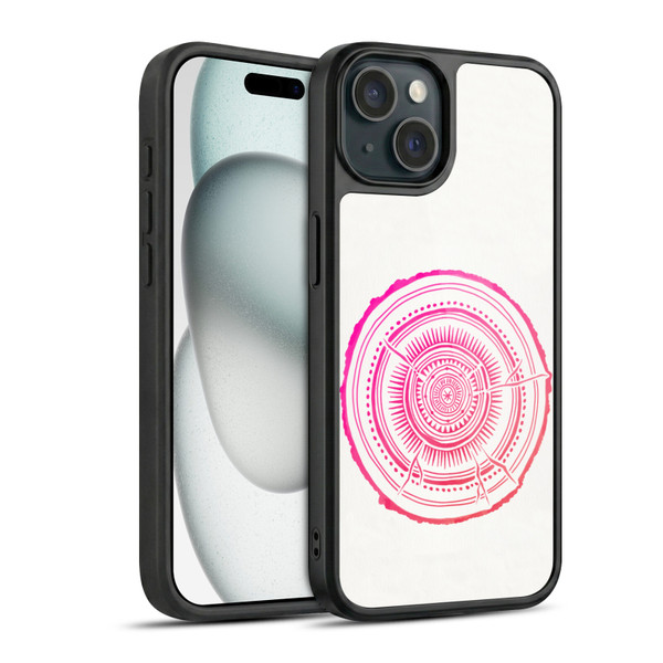 Cat Coquillette Nature Pink Quaking Gel Armour Case For Apple iPhone 15