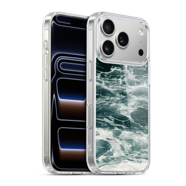 Dorit Fuhg Waves Sea Foam 2 Soft Gel Case for Apple iPhone 17 Pro