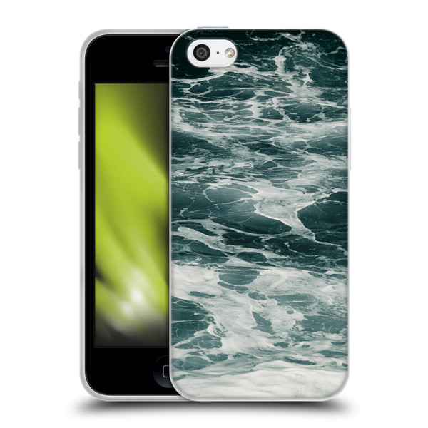 Dorit Fuhg Waves Sea Foam 2 Soft Gel Case for Apple iPhone 5c