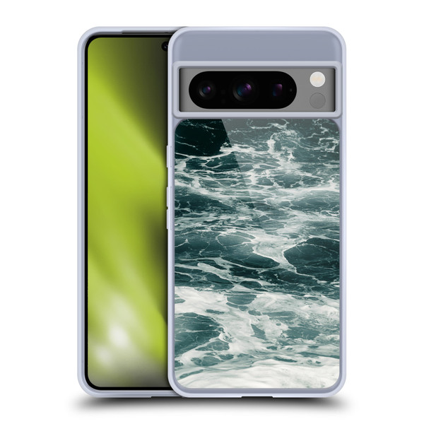 Dorit Fuhg Waves Sea Foam 2 Soft Gel Case for Google Pixel 8 Pro