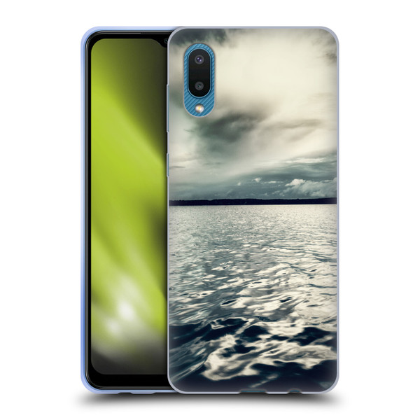 Dorit Fuhg Waves Calm Soft Gel Case for Samsung Galaxy A02/M02 (2021)