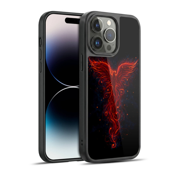 Christos Karapanos Phoenix 2 Red Gel Armour Case For Apple iPhone 14 Pro Max