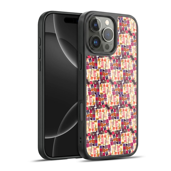 Ninola Patterns Minimal Crochet Gel Armour Case For Apple iPhone 16 Pro Max