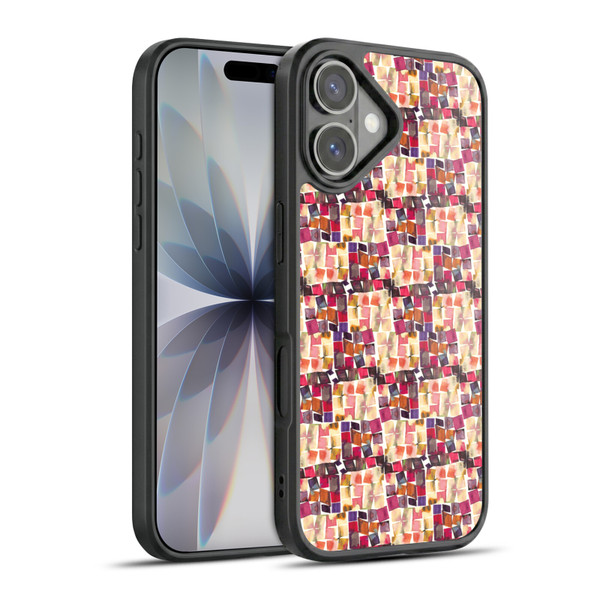 Ninola Patterns Minimal Crochet Gel Armour Case For Apple iPhone 17