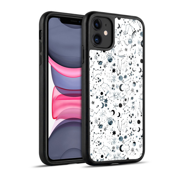 Ninola Patterns 4 Astrology Space White Gel Armour Case For Apple iPhone 11