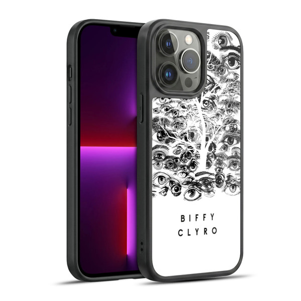 Biffy Clyro Graphics Eyes Gel Armour Case For Apple iPhone 13 Pro Max
