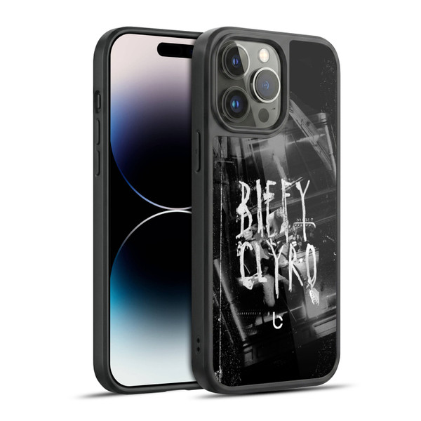 Biffy Clyro Graphics Black White Gel Armour Case For Apple iPhone 14 Pro Max