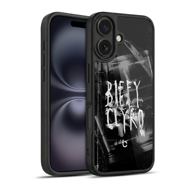 Biffy Clyro Graphics Black White Gel Armour Case For Apple iPhone 16