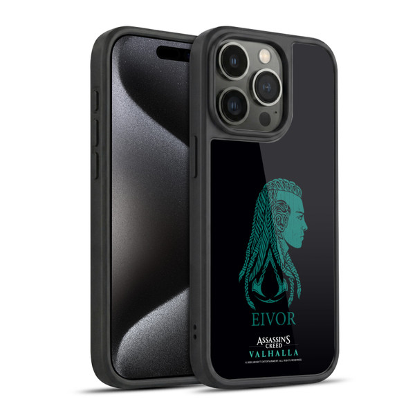 Assassin's Creed Valhalla Compositions And Patterns Eivor's Female Version Gel Armour Case For Apple iPhone 15 Pro