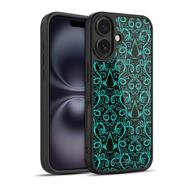 Assassin's Creed Valhalla Compositions And Patterns Vines Gel Armour Case For Apple iPhone 16