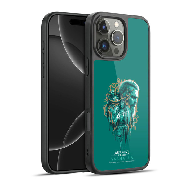 Assassin's Creed Valhalla Compositions And Patterns Volva Gel Armour Case For Apple iPhone 16 Pro Max
