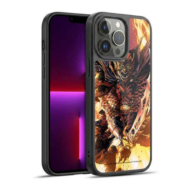 Justice League DC Comics Dark Comic Art Etrigan Demon Knights Gel Armour Case For Apple iPhone 13 Pro Max