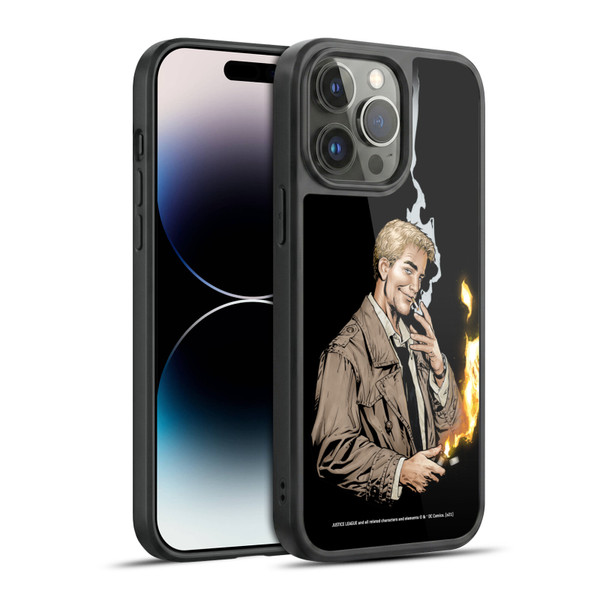 Justice League DC Comics Dark Comic Art Constantine #0 Gel Armour Case For Apple iPhone 14 Pro Max