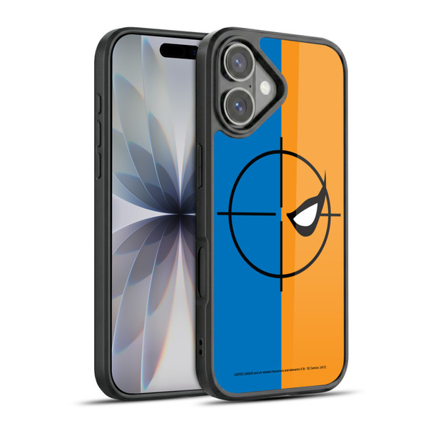 Justice League DC Comics Deathstroke Comic Art Logo Gel Armour Case For Apple iPhone 17