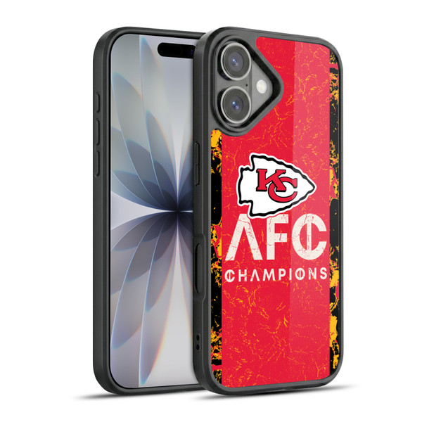 NFL 2024 Division Champions AFC Champ Chiefs Gel Armour Case For Apple iPhone 17