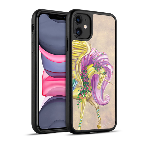 Rose Khan Unicorns Yellow Pegasus Gel Armour Case For Apple iPhone 11