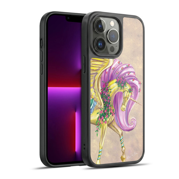 Rose Khan Unicorns Yellow Pegasus Gel Armour Case For Apple iPhone 13 Pro Max