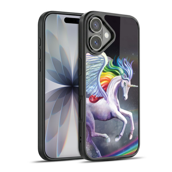 Rose Khan Unicorns Rainbow Dancer Gel Armour Case For Apple iPhone 17
