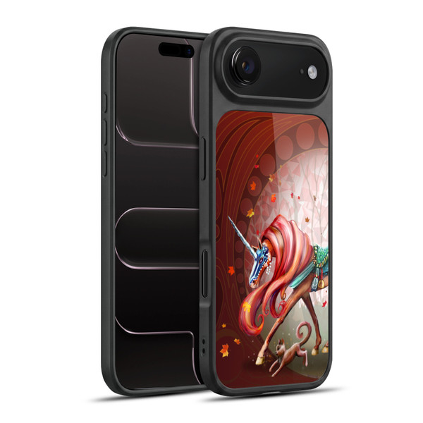 Rose Khan Unicorns Autumn Orange Gel Armour Case For Apple iPhone 17 Air