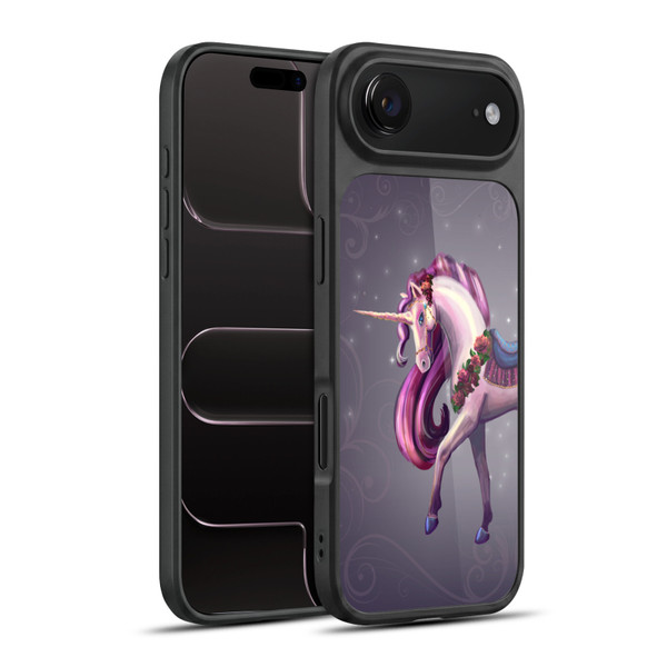 Rose Khan Unicorns Rose Red Gel Armour Case For Apple iPhone 17 Air
