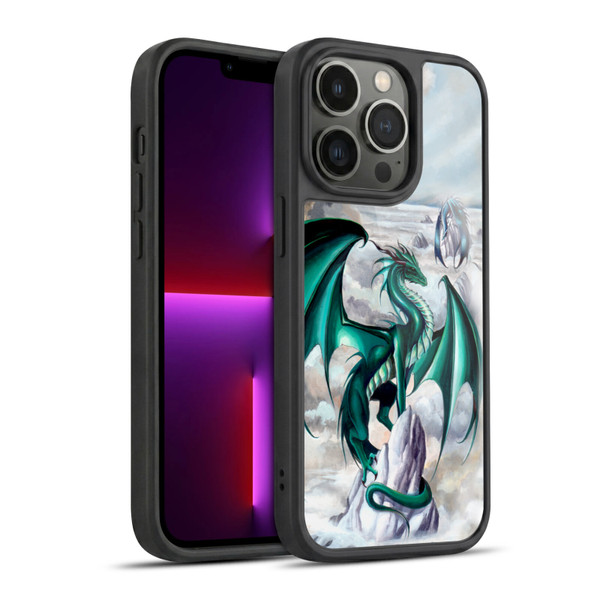 Ruth Thompson Dragons 2 Green Gel Armour Case For Apple iPhone 13 Pro