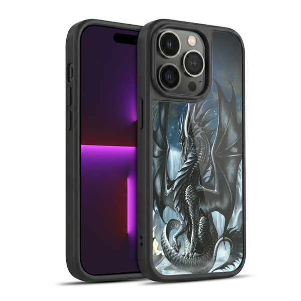 Ruth Thompson Dragons 2 Obsidian Gel Armour Case For Apple iPhone 14 Pro