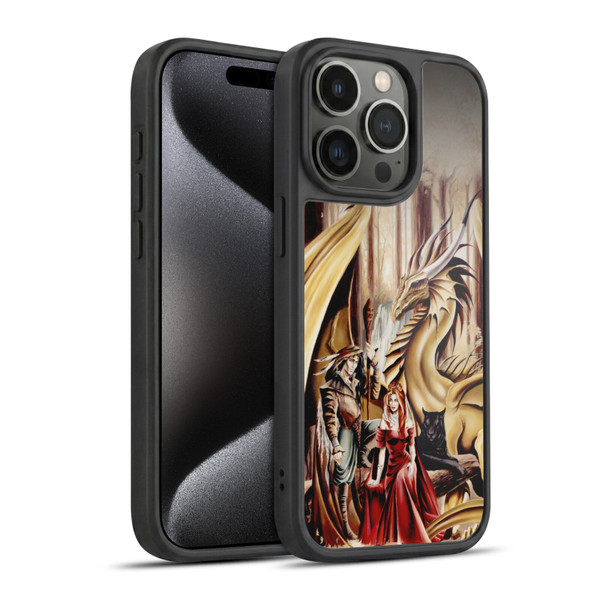 Ruth Thompson Dragons 2 Gathering Gel Armour Case For Apple iPhone 15 Pro