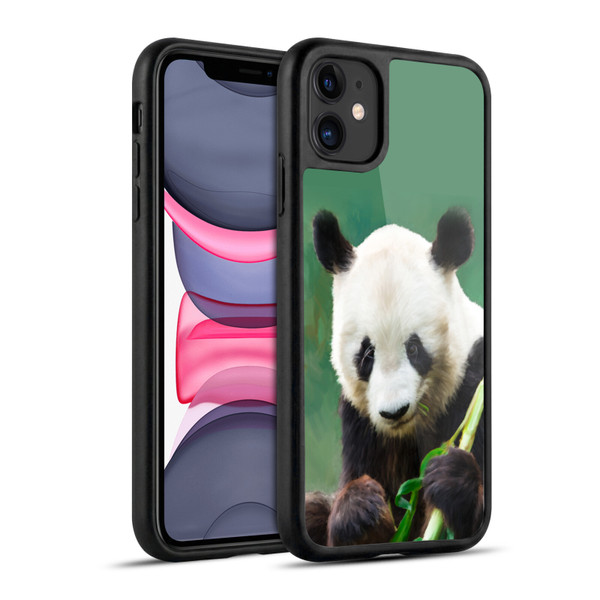 Simone Gatterwe Wildlife Panda Gel Armour Case For Apple iPhone 11