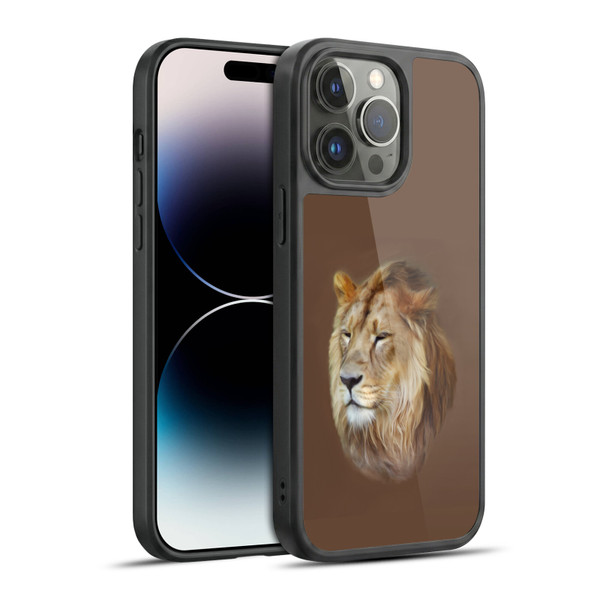 Simone Gatterwe Wildlife Lion Gel Armour Case For Apple iPhone 14 Pro Max