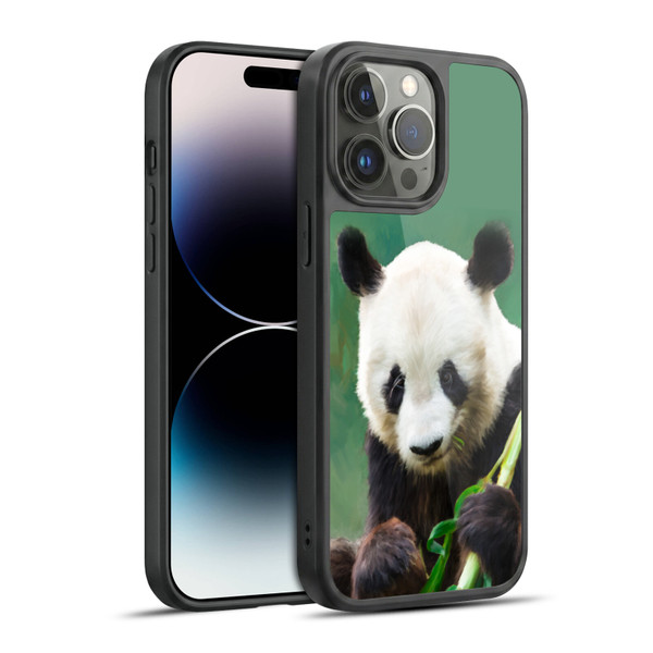 Simone Gatterwe Wildlife Panda Gel Armour Case For Apple iPhone 14 Pro Max