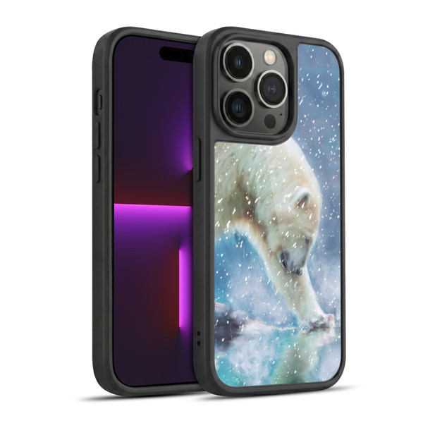 Simone Gatterwe Wildlife Snow Gel Armour Case For Apple iPhone 14 Pro
