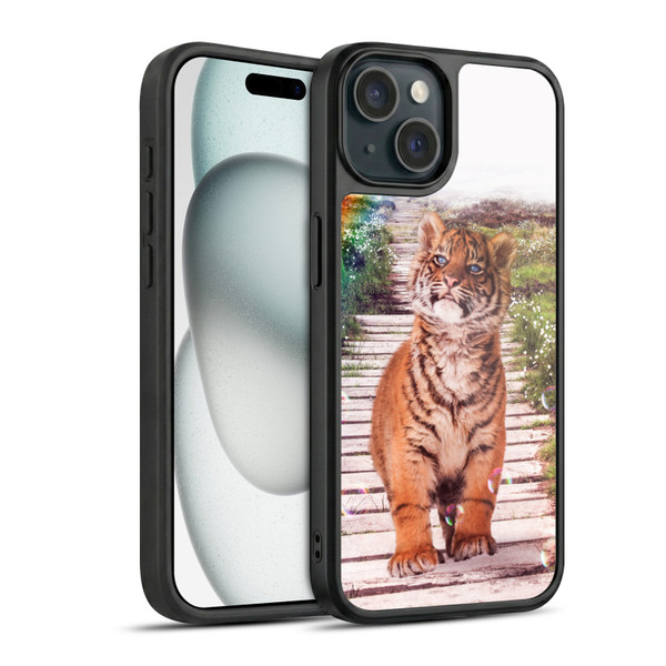 Simone Gatterwe Wildlife Tiger Gel Armour Case For Apple iPhone 15