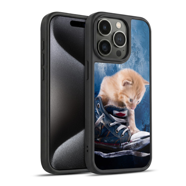 Simone Gatterwe Wildlife Cat Gel Armour Case For Apple iPhone 15 Pro