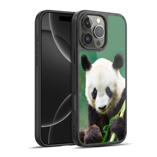 Simone Gatterwe Wildlife Panda Gel Armour Case For Apple iPhone 16 Pro Max
