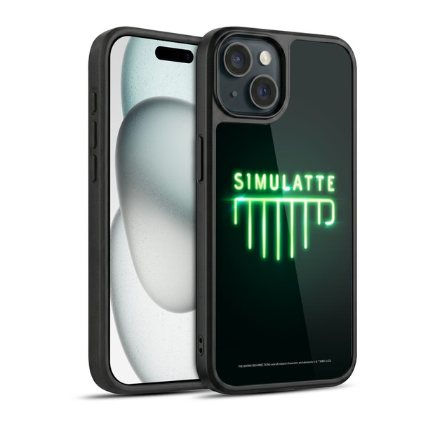 The Matrix Resurrections Key Art Simulatte Gel Armour Case For Apple iPhone 15
