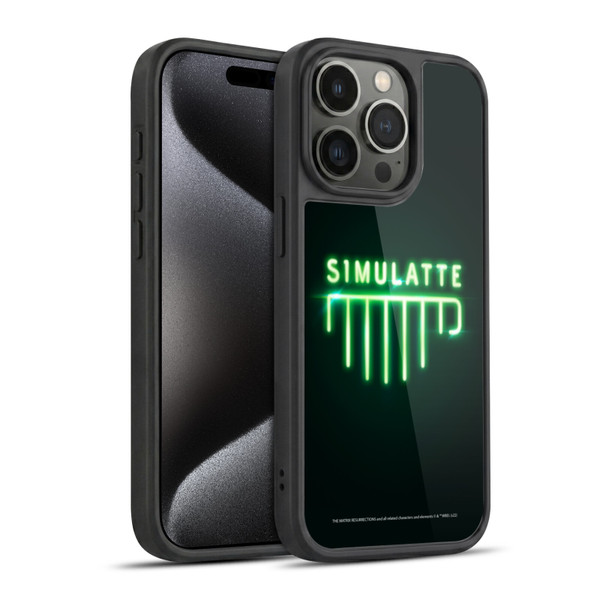 The Matrix Resurrections Key Art Simulatte Gel Armour Case For Apple iPhone 15 Pro