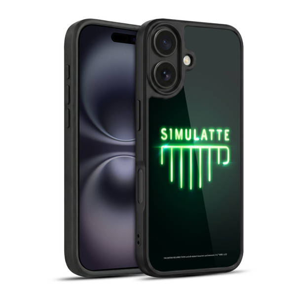 The Matrix Resurrections Key Art Simulatte Gel Armour Case For Apple iPhone 16