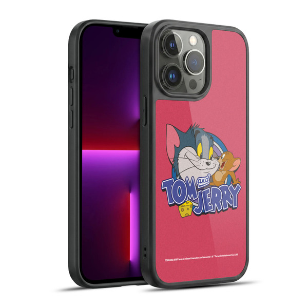 Tom and Jerry Typography Art Classic Gel Armour Case For Apple iPhone 13 Pro Max