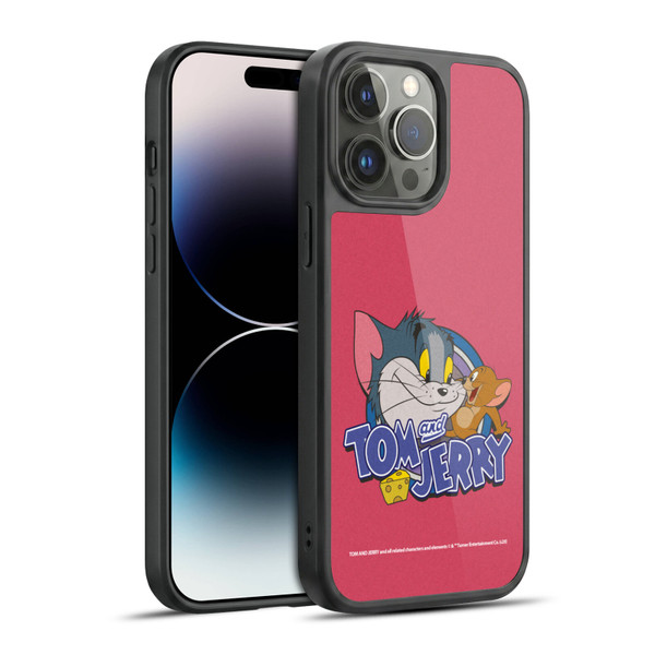 Tom and Jerry Typography Art Classic Gel Armour Case For Apple iPhone 14 Pro Max