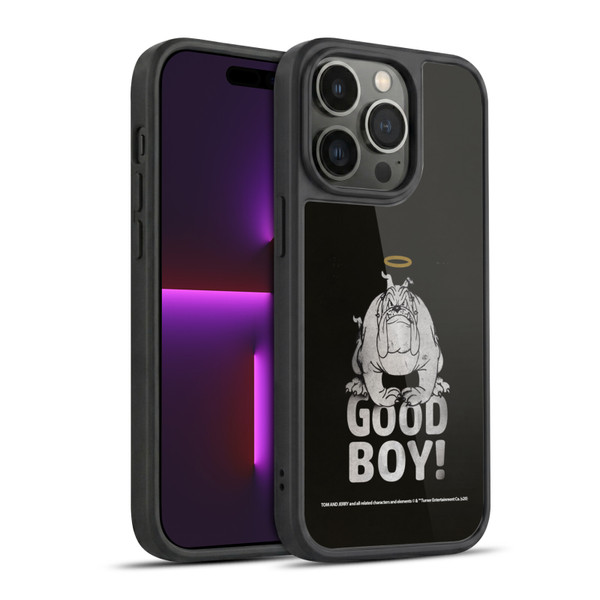Tom and Jerry Typography Art Good Boy Gel Armour Case For Apple iPhone 14 Pro
