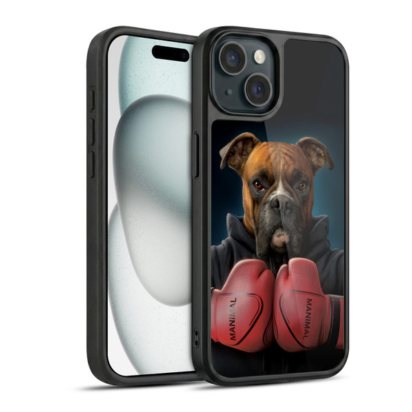 Vincent Hie Canidae Boxer Gel Armour Case For Apple iPhone 15